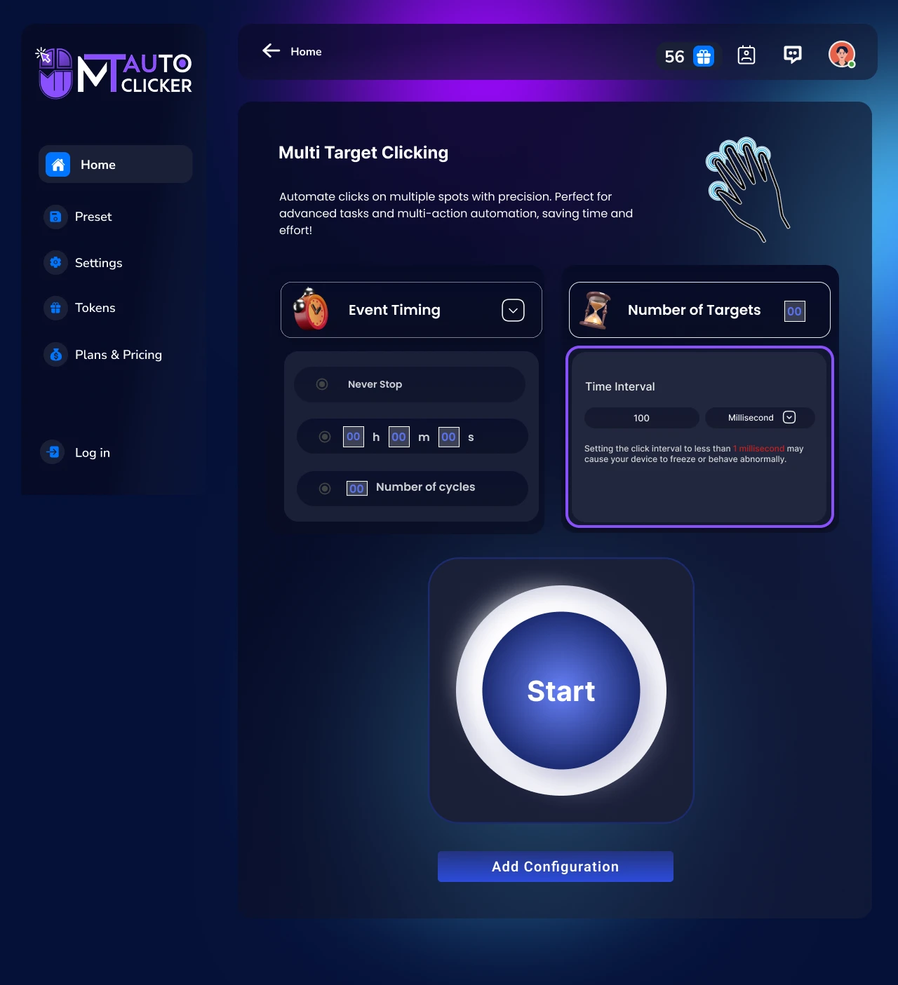 Step 3: Set Time Interval